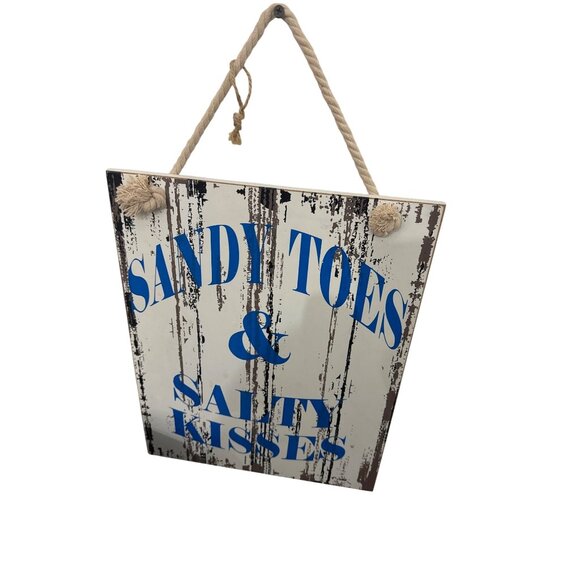 Decorative Wooden  salty kisses Wall Hanging SKU 7961 - Picture 5 of 5